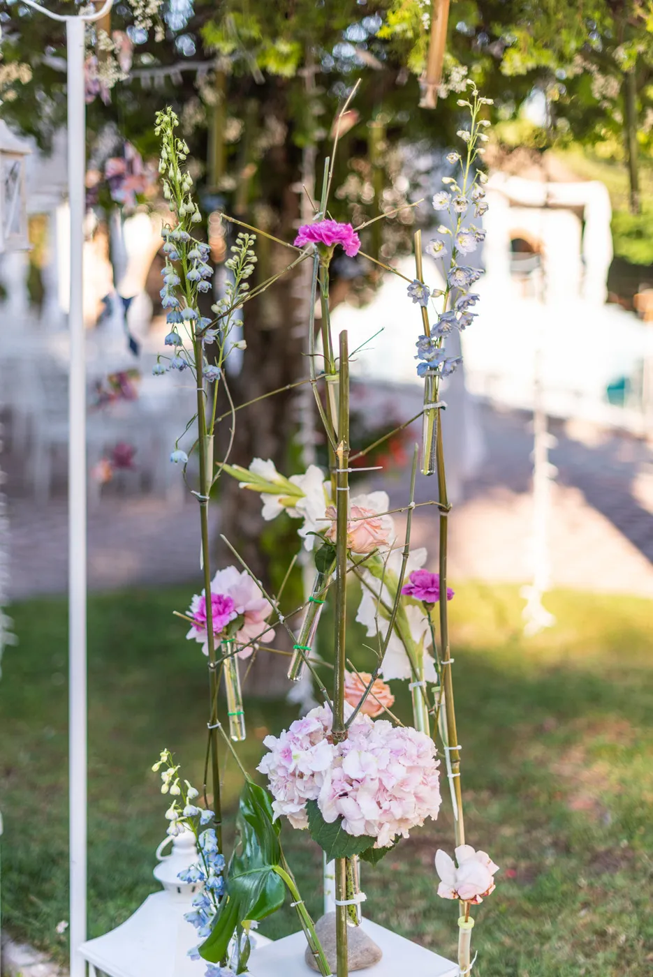 Allestimento floreale Stile Giapponese per matrimonio a Ascoli Piceno - foto 25