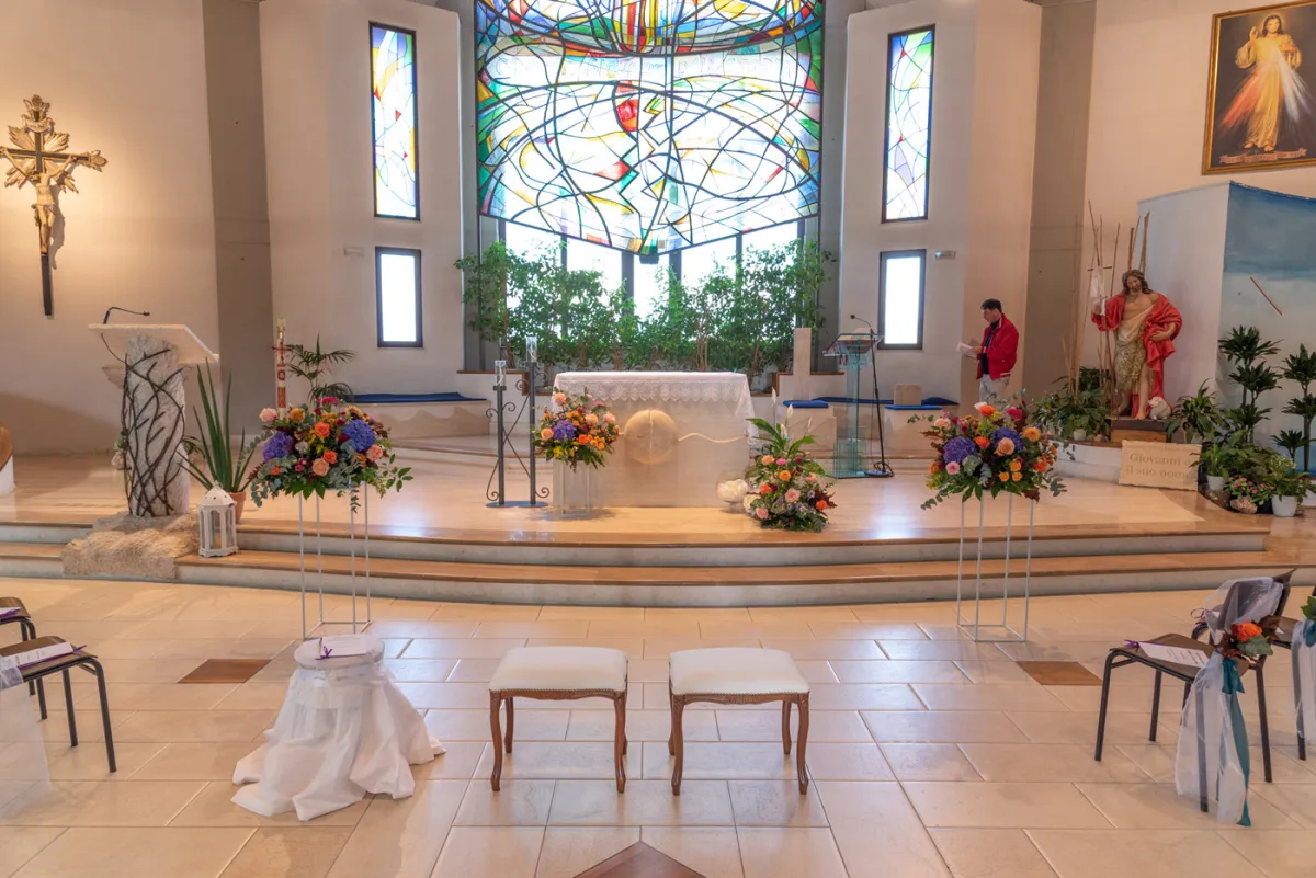 Allestimento floreale Sinfonia Autunnale per matrimonio a Poggio di Bretta - foto 15