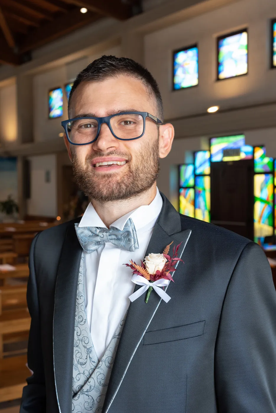 Allestimento floreale Sinfonia Autunnale per matrimonio a Poggio di Bretta - foto 23