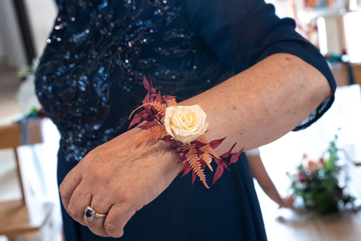 Allestimento floreale Sinfonia Autunnale per matrimonio a Poggio di Bretta - foto 25