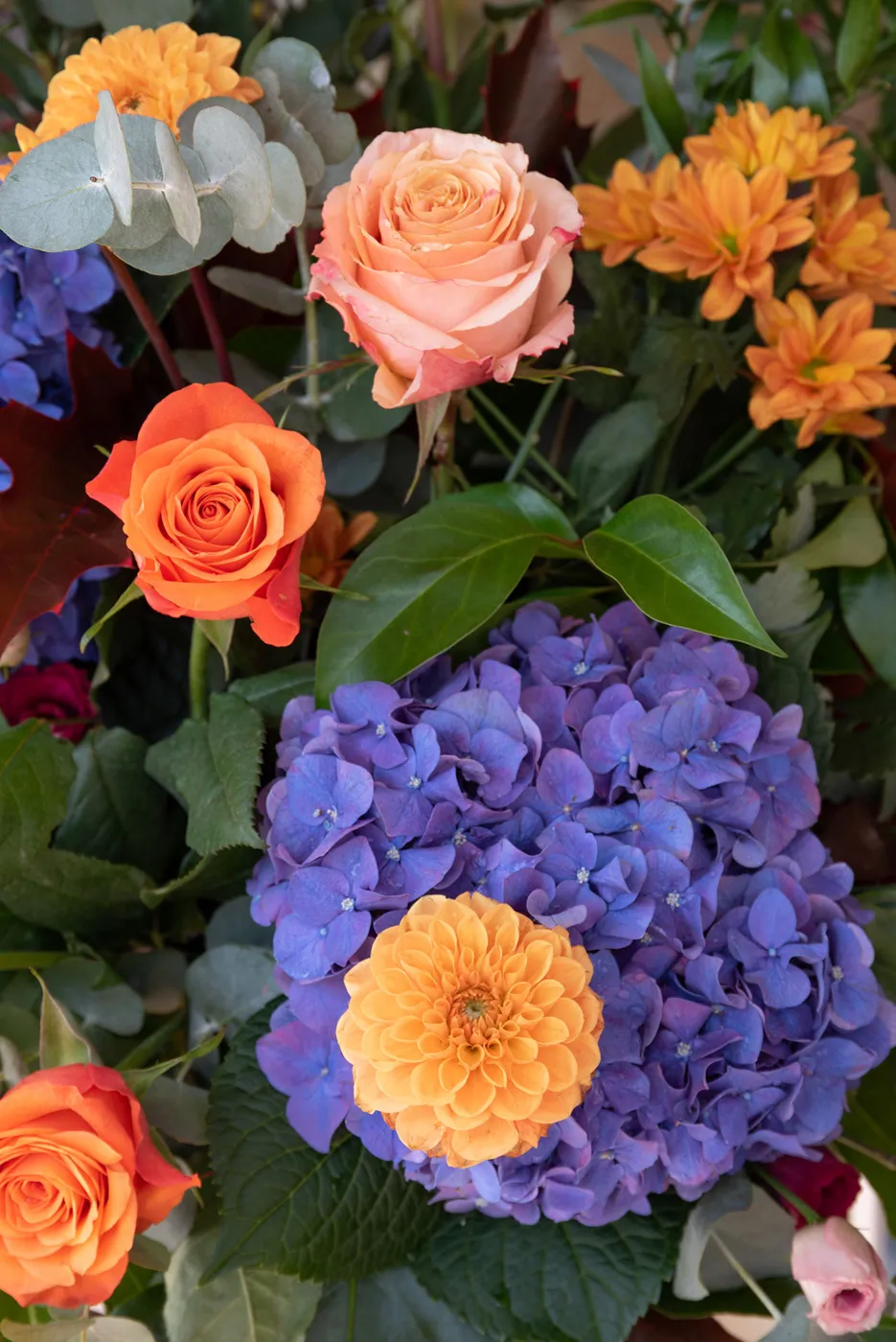 Allestimento floreale Sinfonia Autunnale per matrimonio a Poggio di Bretta - foto 27