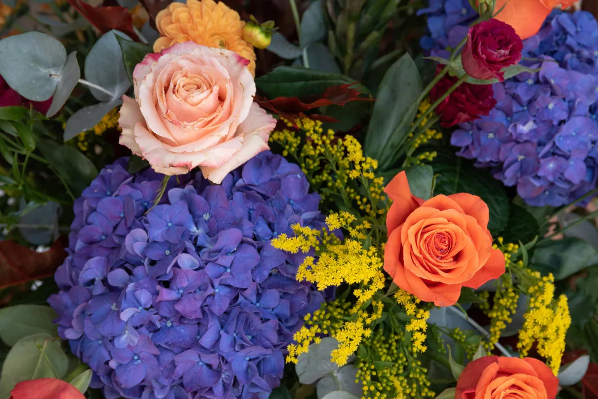 Allestimento floreale Sinfonia Autunnale per matrimonio a Poggio di Bretta - foto 30