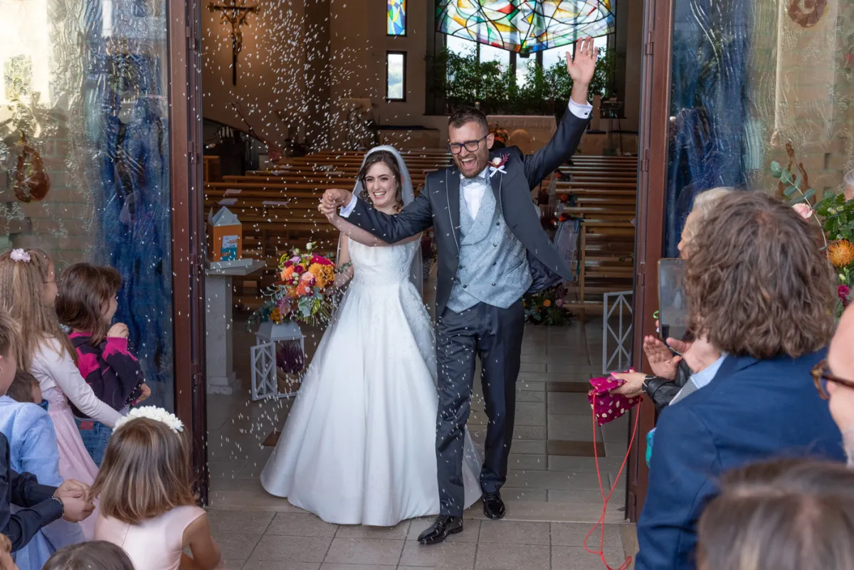 Allestimento floreale Sinfonia Autunnale per matrimonio a Poggio di Bretta - foto 38