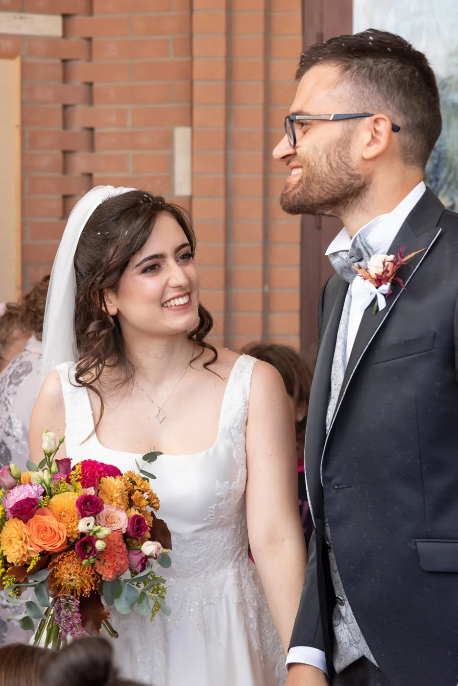 Allestimento floreale Sinfonia Autunnale per matrimonio a Poggio di Bretta - foto 40