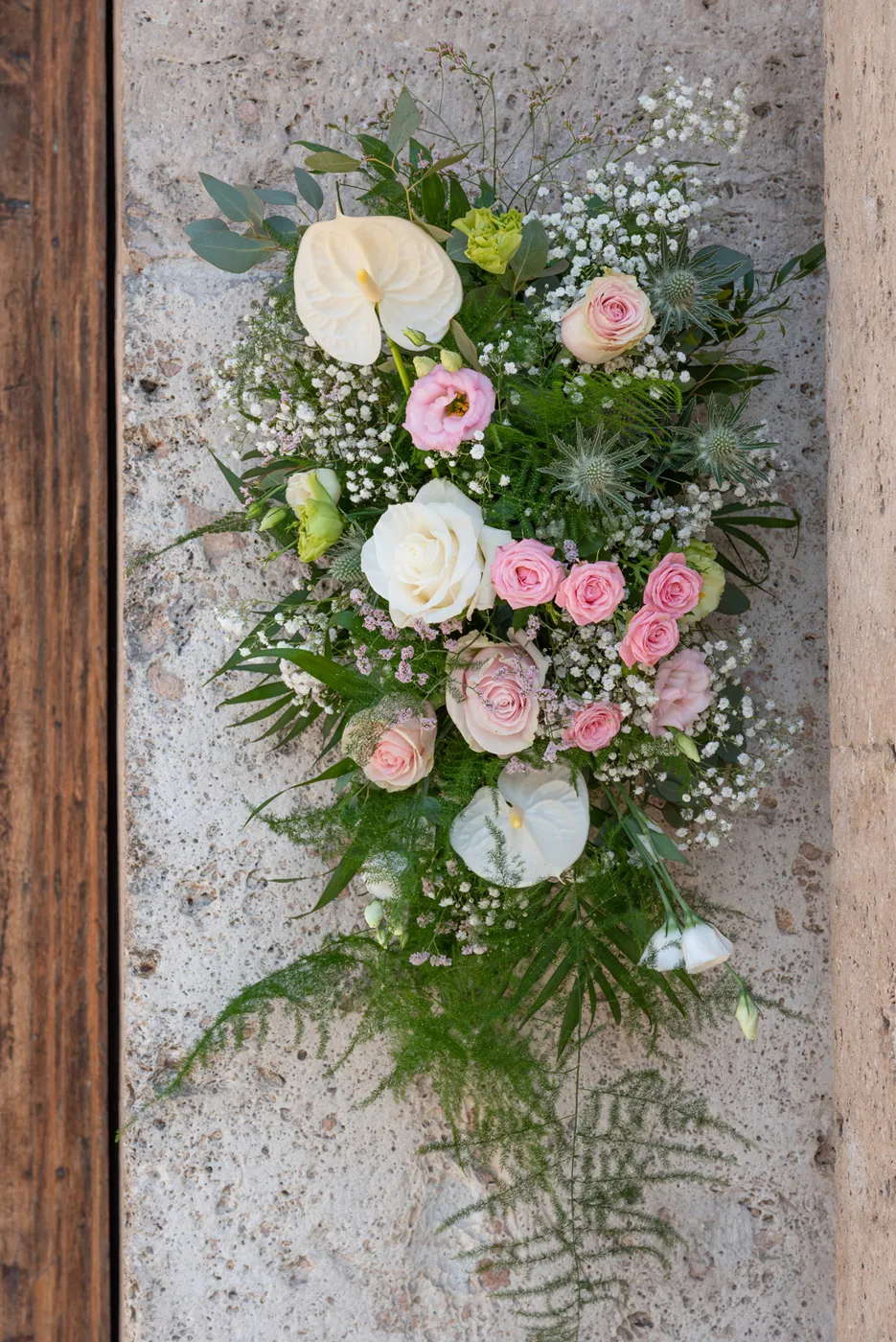 Allestimento floreale Chic Love per matrimonio a Ascoli Piceno - foto 9