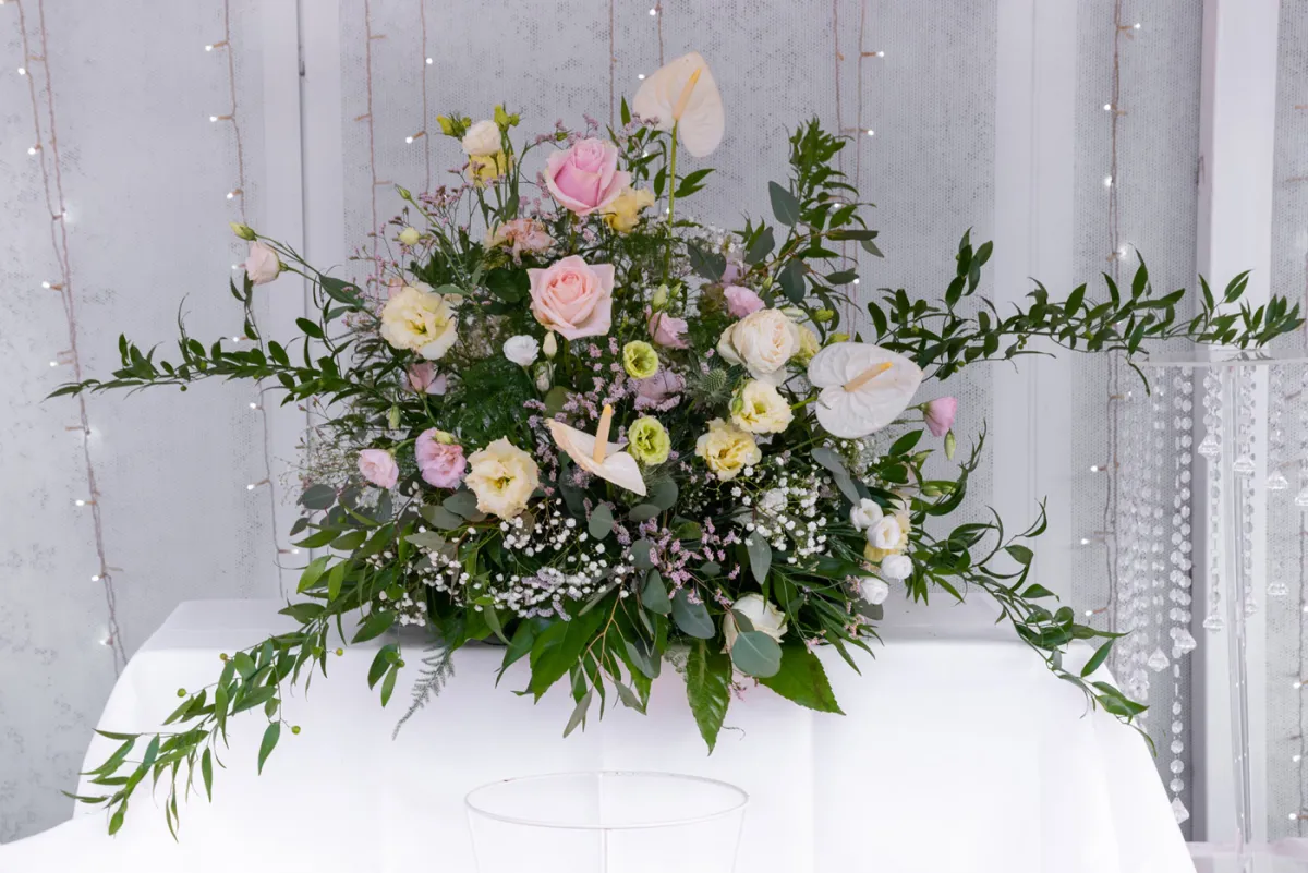 Allestimento floreale Chic Love per matrimonio a Ascoli Piceno - foto 39