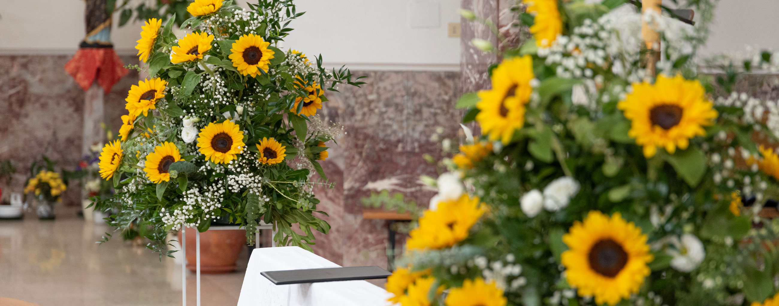 Matrimonio con girasoli nelle Marche e in Abruzzo