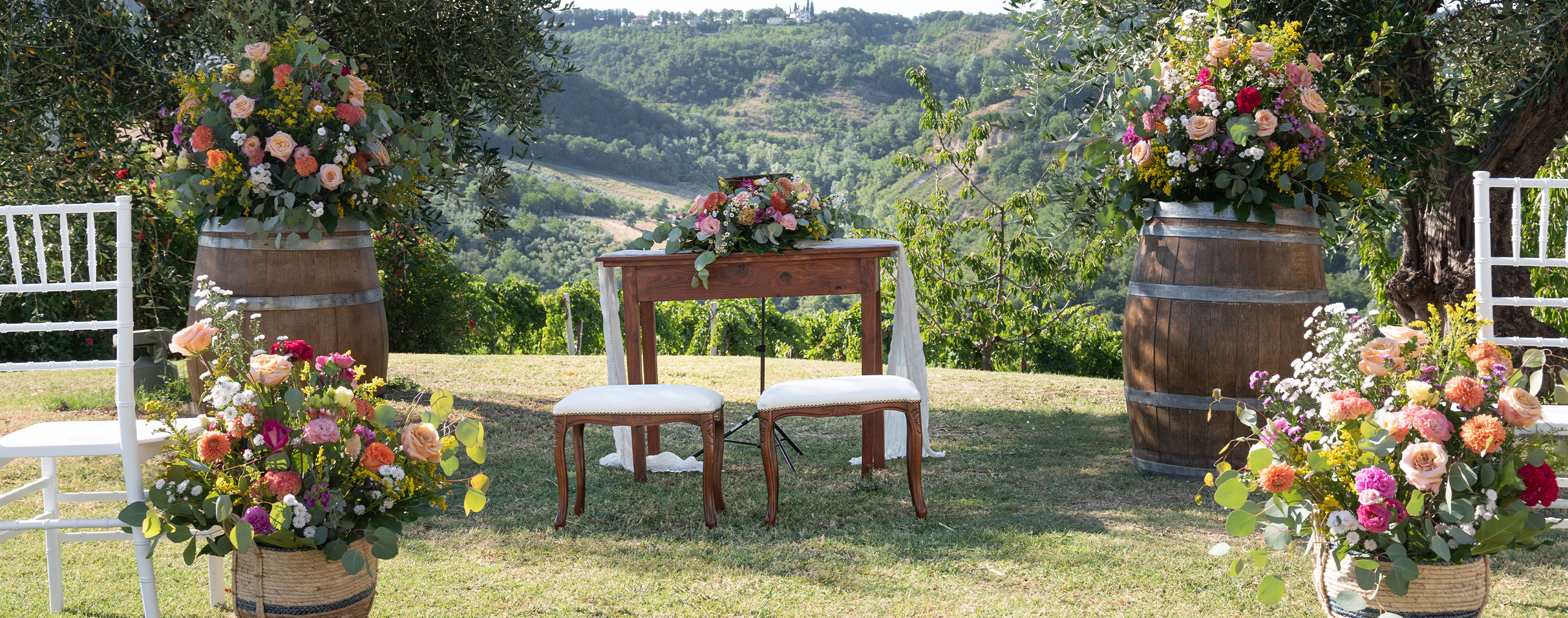 Matrimonio country chic nelle Marche e in Abruzzo