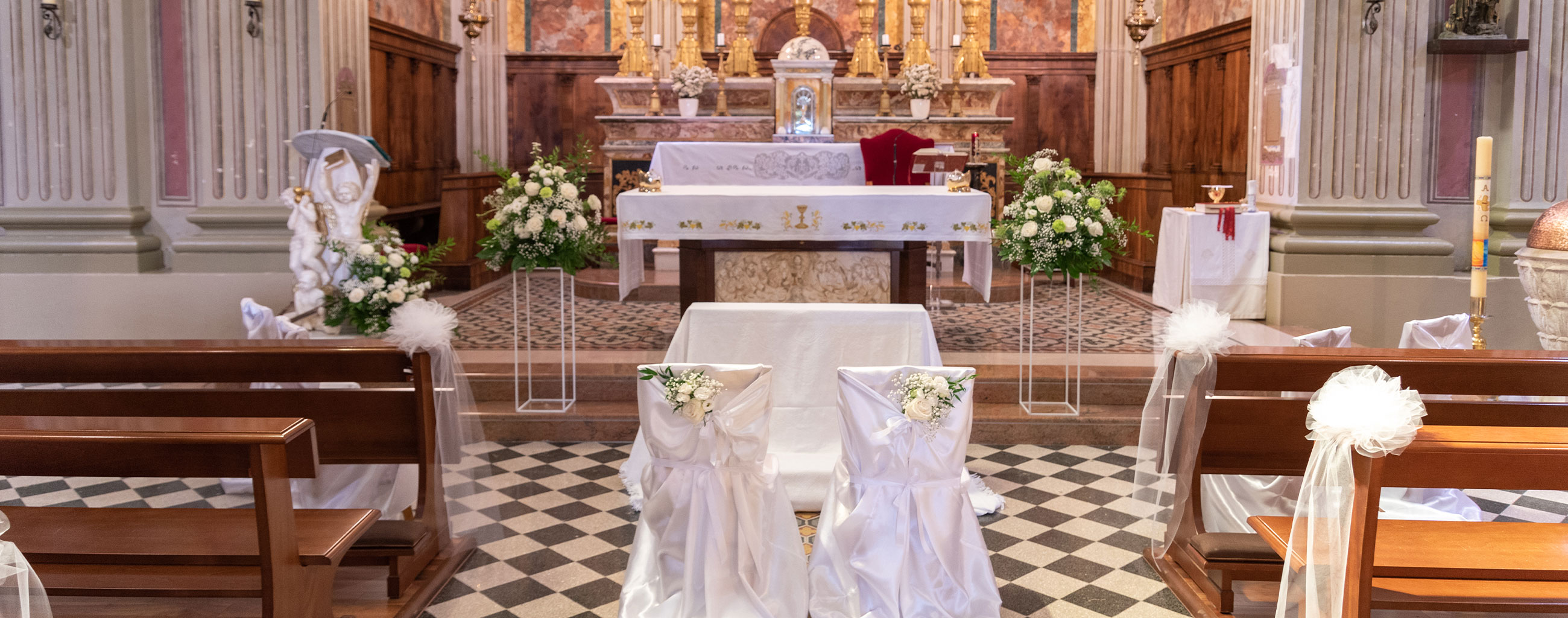 Matrimonio in chiesa classica nelle Marche e in Abruzzo