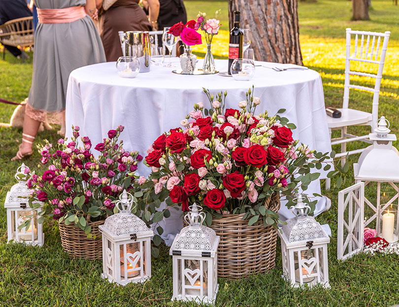 Immagine recensione coppia di sposi per matrimonio allestito da Pomodori e Tulipani - Ambra Simonetti Flower Artist